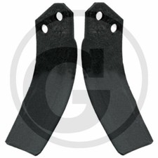 Coltello curvo motozappa fresa compatibile FERRARI 180FER-10R 180FER-10L