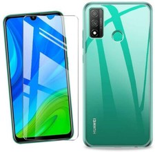 COVER CUSTODIA + PELLICOLA VETRO TEMPERATO PER HUAWEI P SMART 2021 2020 2019  