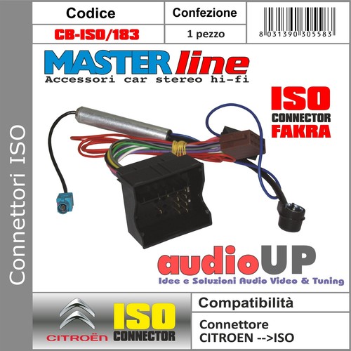 Connettore iso autoradio - iso,