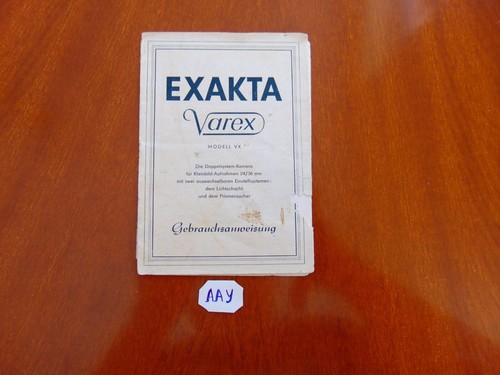 Manuale istruzioni exakta - manuale,