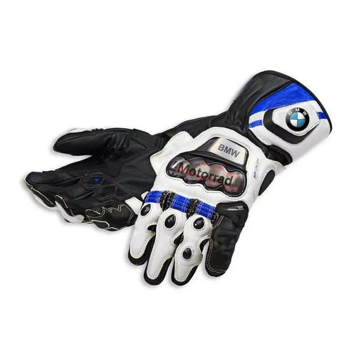 Uomo guanti pelle moto - pelle, da