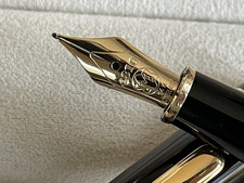 Penna stilografica Montblanc Meisterstück Classique ben tenuta n. 144 pennino 14 ct. F