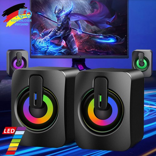 Mini altoparlante stereo rgb - stereo,