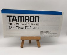 Tamron 70-210mm F 3.8, 28-70mm