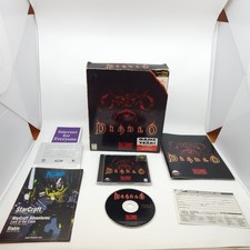 Diablo 1 - Big Box PC - 1996 Completo CIB + Scheda di Registrazione + Inserti