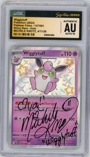 Cgc authentic auto - authentic, firmato