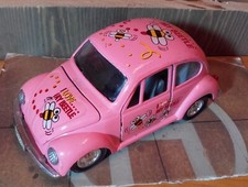 VW BUG CLASSIC BEETLE ROSA "I LOVE MY BEETLE" SS5702 1967 MODELLO DA COLLEZIONE