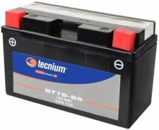 batteria tecnium BT7B-BS 12V attivata pronta all'uso scooter moto yt7b-bs