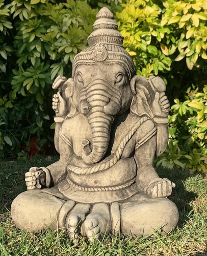 Statua preghiera elefante - statua,