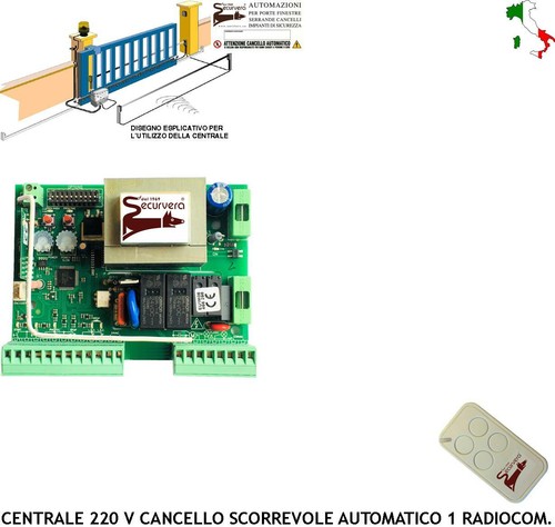 Centrale cancello scorrevole - centrale,