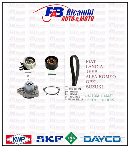 Kit distribuzione pompa acqua - kit,