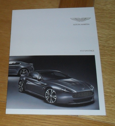 Brochure aston martin v12 - aston,