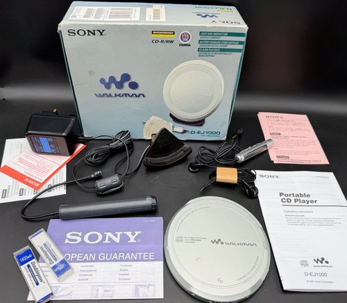 Sony walkman ej1000 - sony, d-ej1000/s