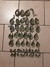 43 Gocce In Vetro Per Lampade