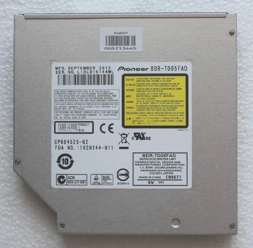Pioneer bdr td05 blu ray - 6x, blu-ray