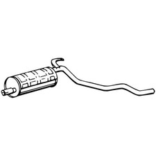 Silenziatore walker per nissan - walker,