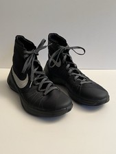 Scarpe da basket Nike Hyperdunk 2015 nere metallizzate palestra 749561-001 da uomo taglia 12