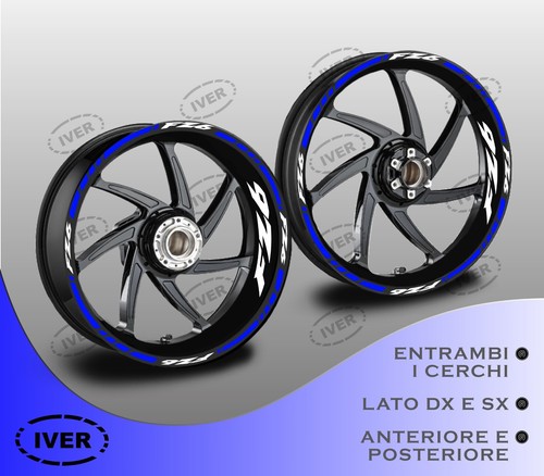 Adesivi cerchi moto yamaha fz6