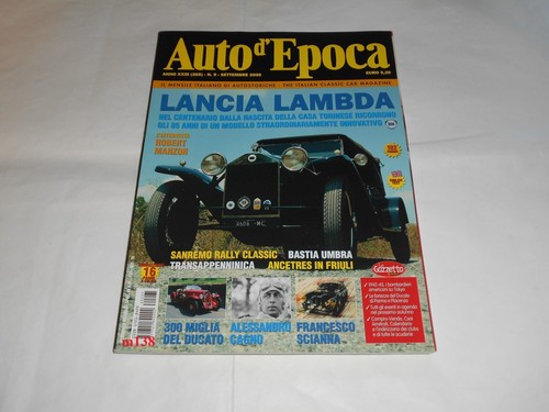 Auto epoca 9 settembre - auto, d'epoca