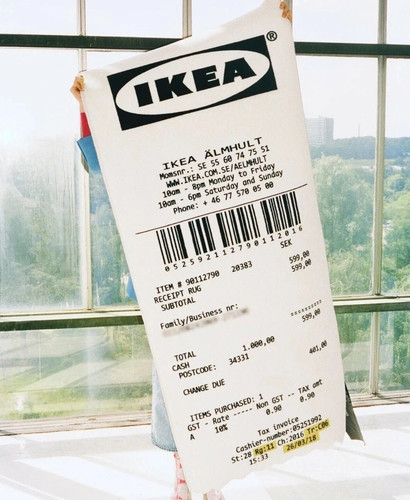 Tappeto ikea virgil - x, abloh