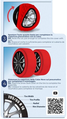 Calze neve omologate auto - calze,