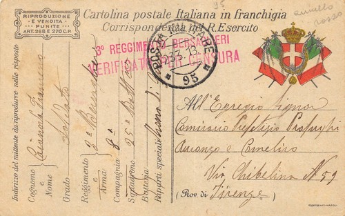 105e ww1 franchigia 1918 - ww1,