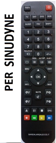 Telecomando per sinudyne - per,