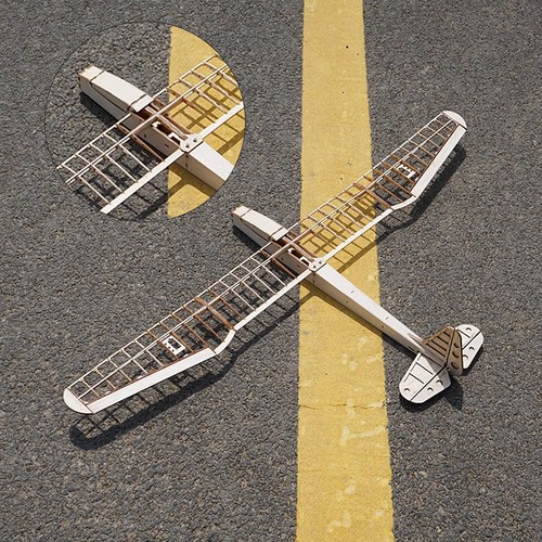 Aliante modellino aereo - rc,