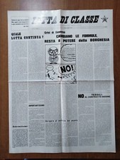 LOTTA di CLASSE n. 7-8 (1973) Lega Marxista Leninista d'Italia, Elidio De Paoli