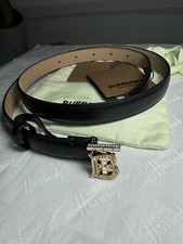 Cintura Burberry in pelle con