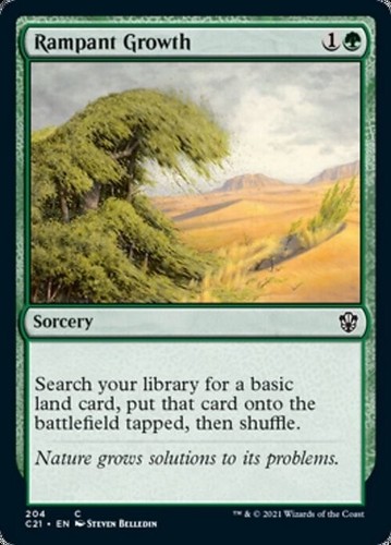 Rampant growth commander - ~,