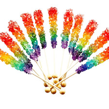 Rainbow Rock Candy -