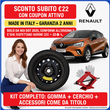 🚗Kit Ruotino Scorta Renault