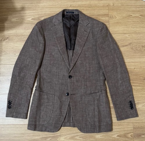 Suitsupply mens brown linen - suitsupply,