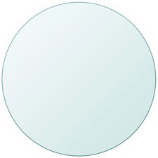 vidaXL Piano Tavolo in Vetro