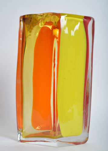 Vaso vetro venini fiji nuovo - vaso,