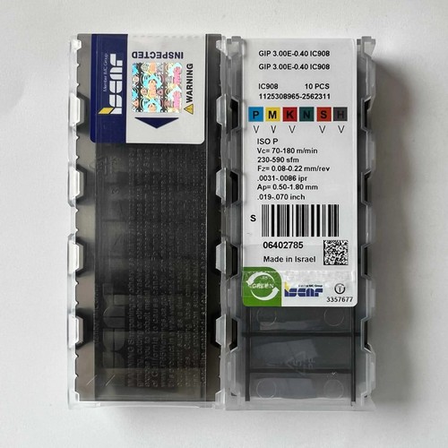 Iscar gip3 00e - gip3.00e-0.40, ic908