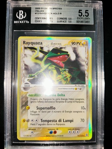Pokemon rayquaza holo delta - holo,