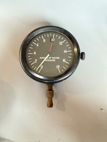 Manometro industriale vintage