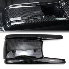 Coperchio scatola bracciolo console centrale per Honda Civic 2016-2020 stile fibra di carbonio
