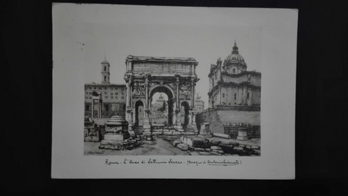 Roma arco settimo severo - arco,
