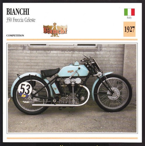 1927 bianchi 350 - bianchi,
