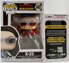 Funko POP firmato Dafne Keen Marvel Deadpool & Wolverine X-23! Autografo JSA COA