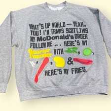 Felpa girocollo grande Travis