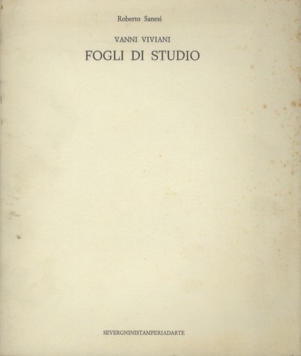 Vanni viviani fogli studio - viviani:,