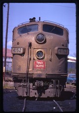 Slide originale CRIP #4152 EMD F9A Rock Island RI Alexandria LA 1973 naso