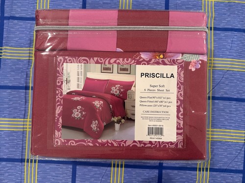 Set lenzuola queen priscilla - lenzuola,