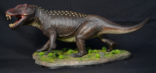 Anteosaurus diorama from - anteosaurus, 1:10