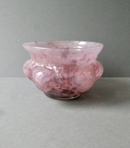 Vase verre marmoréen - vase, en