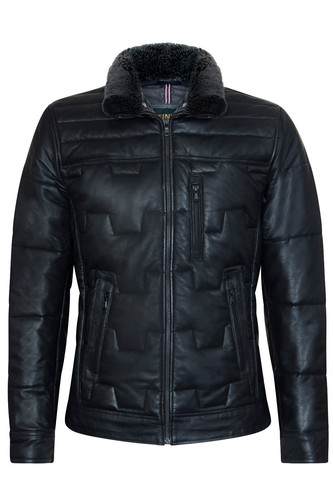 Giacca nera uomo puffer - da,